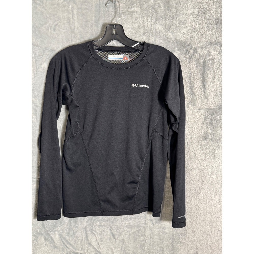Columbia Kids Omni-Heat Thermal Base Layer Long Sleeve Top Black Large 14/16